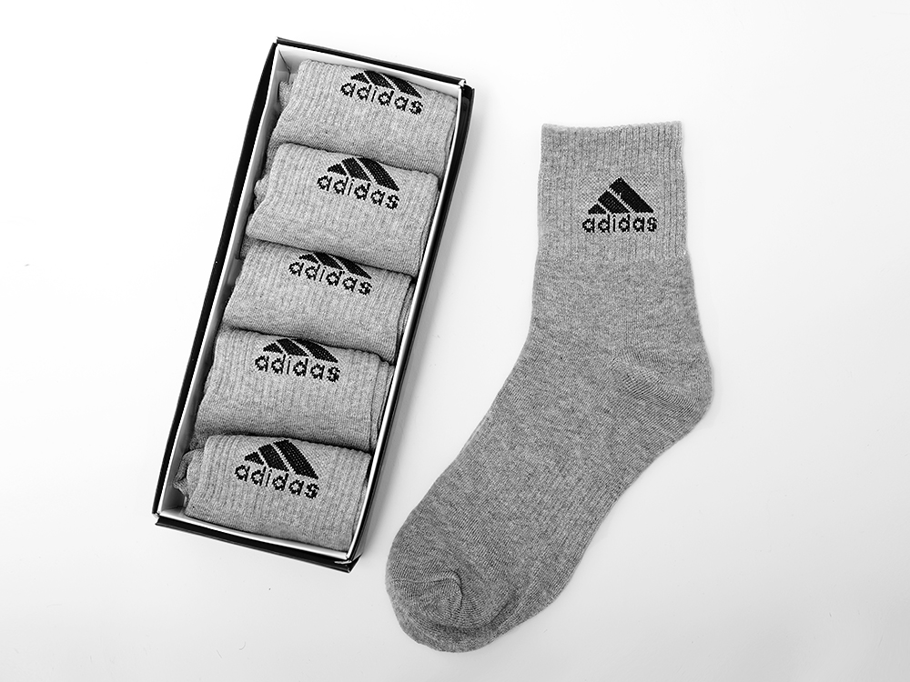Носки длинные Adidas - 5 пар