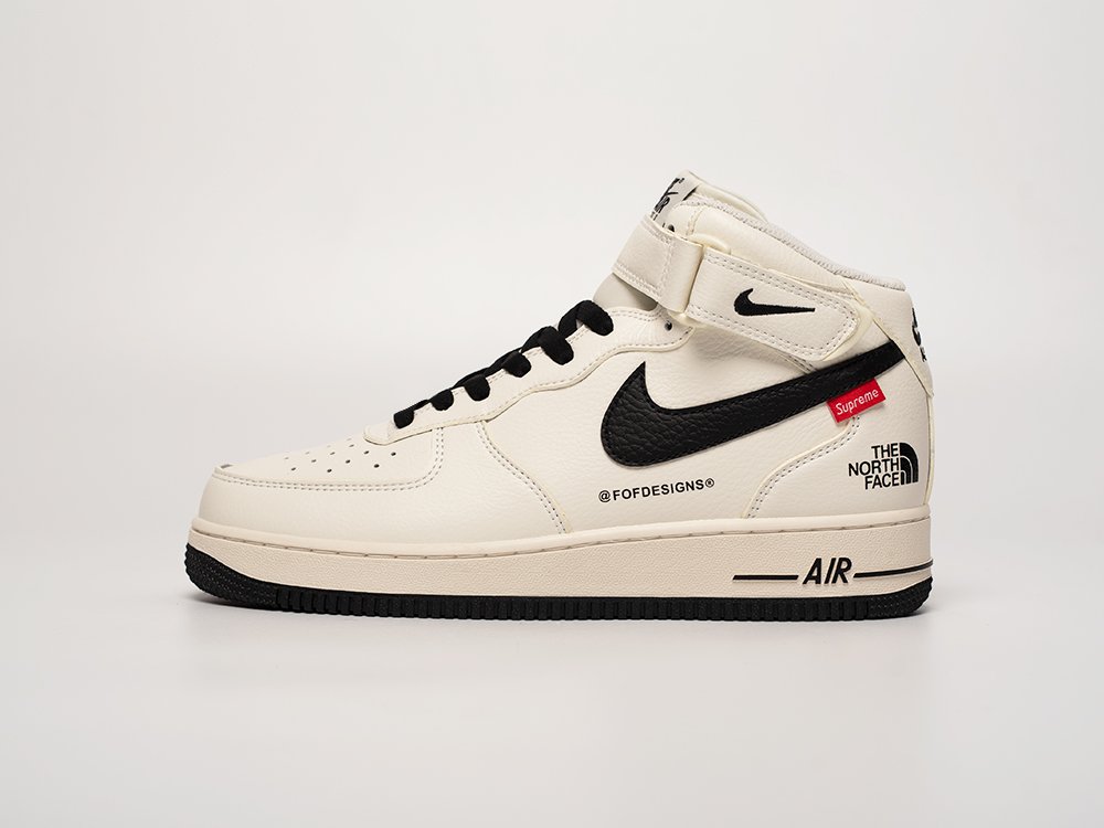 Кроссовки Nike Air Force 1 Mid x Supreme x The North Face