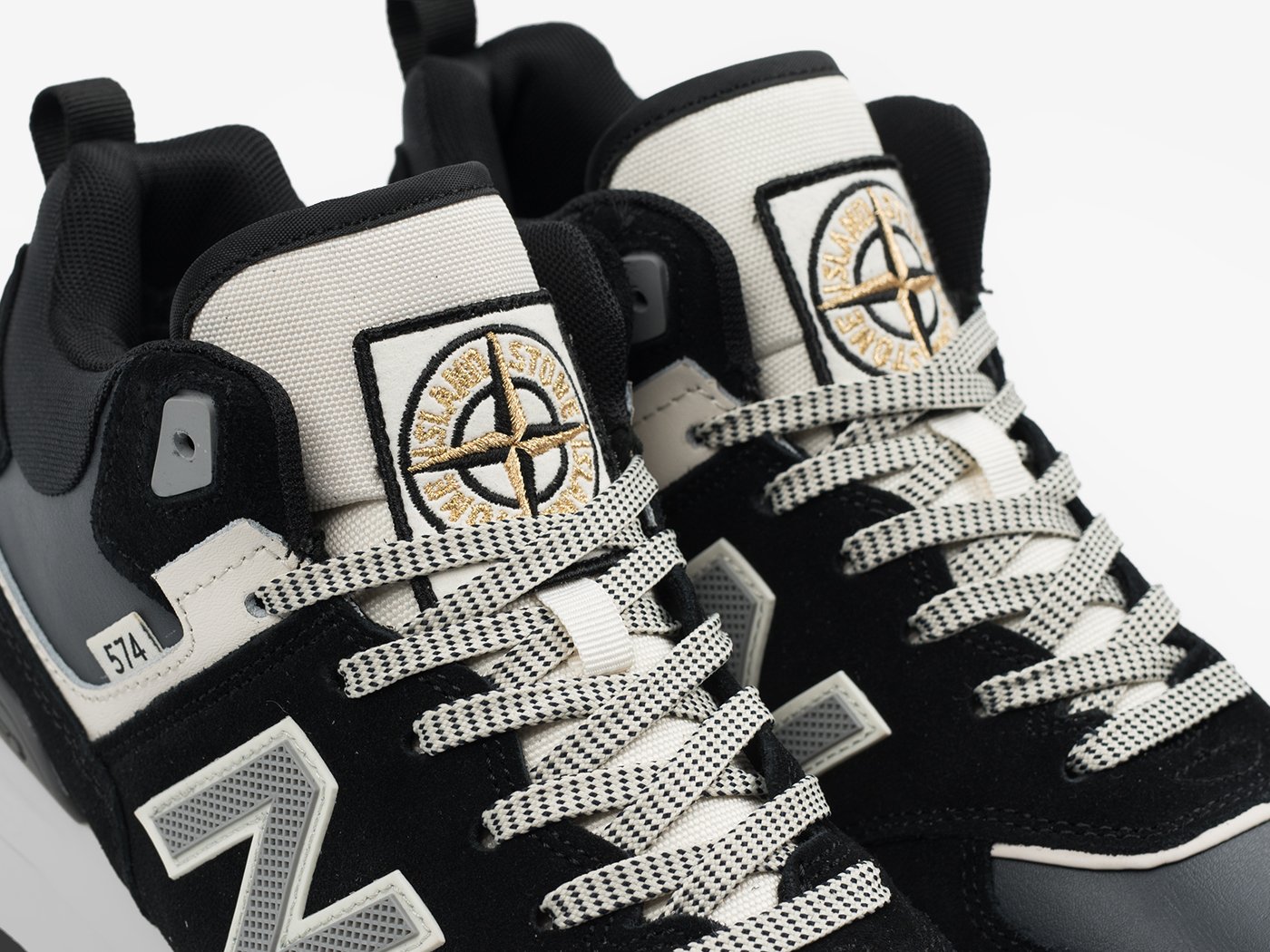 Зимние Кроссовки Stone Island x New Balance 574 Mid