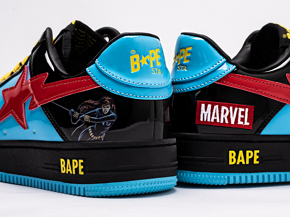 Кроссовки Marvel x BAPE Sta Force 1 low