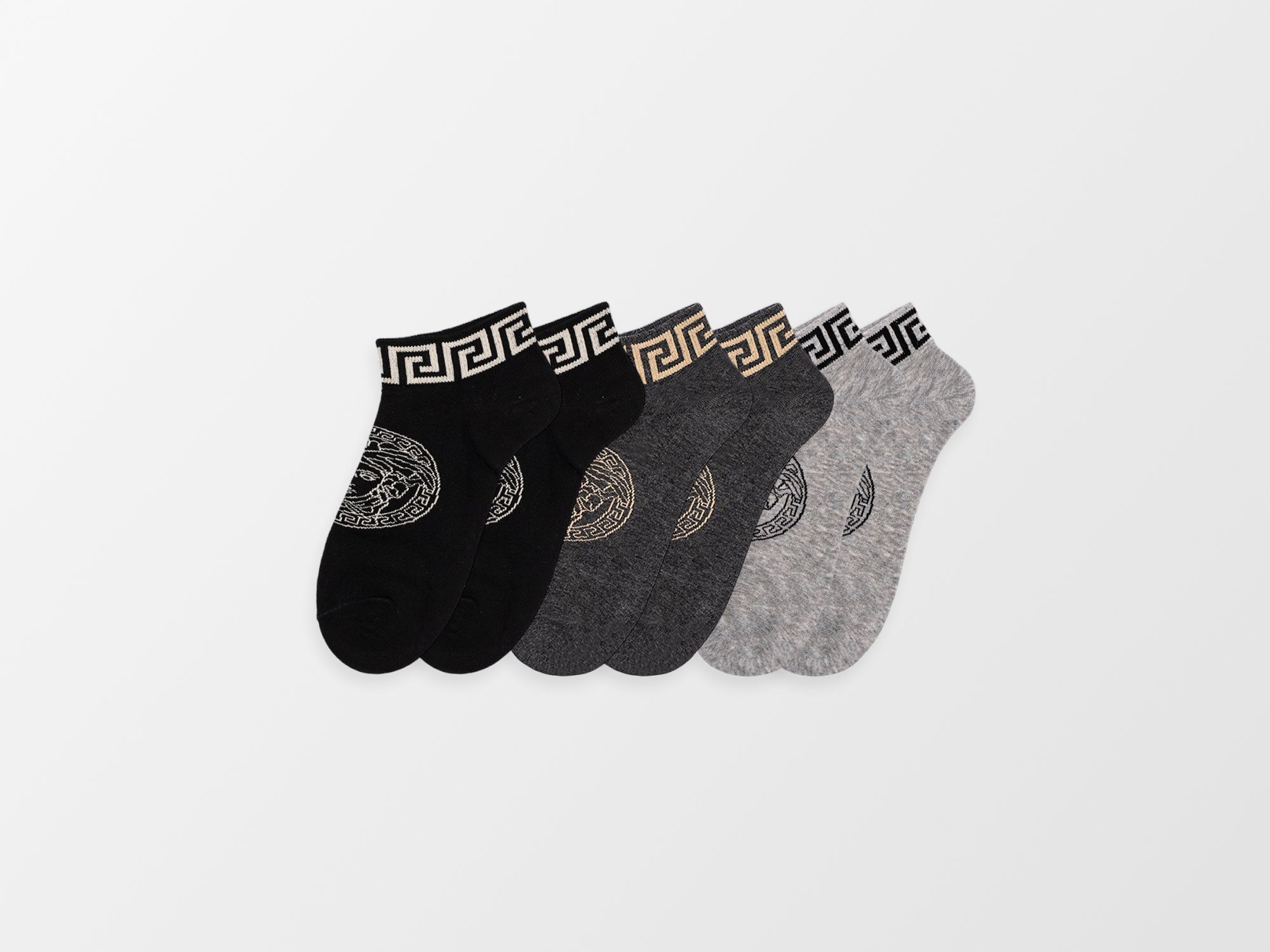 Носки короткие Versace - 3 пары