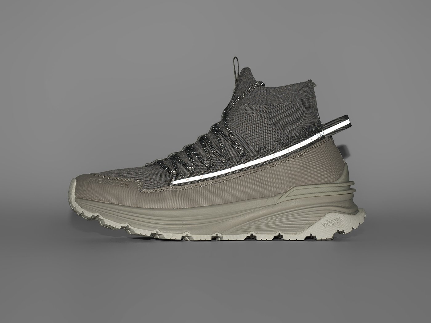 Кроссовки Moncler Monte Runner High