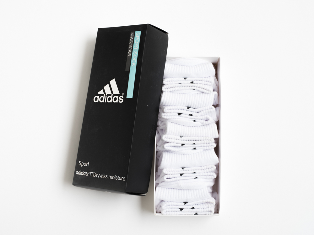 Носки короткие Adidas - 5 пар Носки короткие Adidas - 5 пар